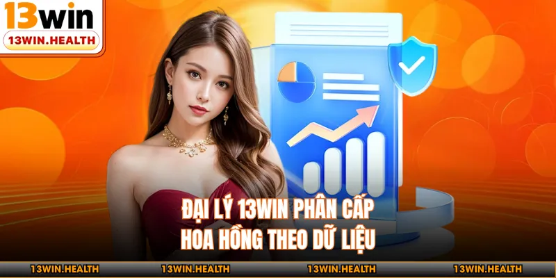 Đại lý 13WIN phân cấp hoa hồng theo dữ liệu